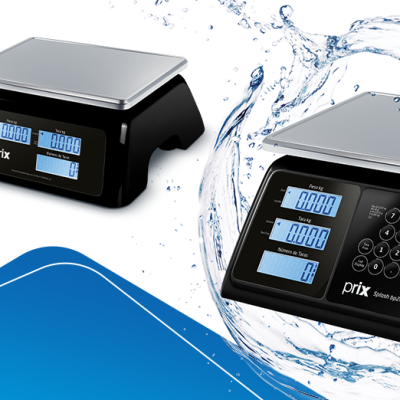Balança de bancada Prix Splash BP201W à prova d’água, simples de usar e prática para limpar.
